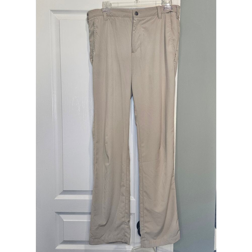 Adidas Men's 32x32 Ultimate365 Beige Tan Khaki Athletic Performance Golf Pants